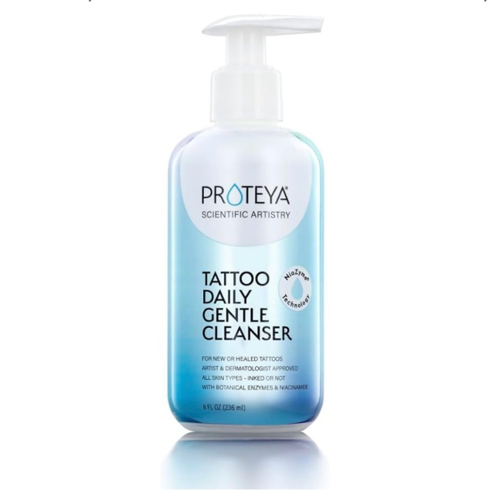 Tattoo Daily Gentle Enzyme Cleanser | Hydrating Skin Cleanser With Niacinamide